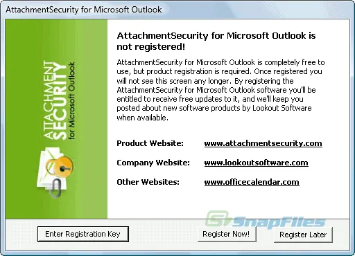 Attachment Security for Outlook Скріншот 2