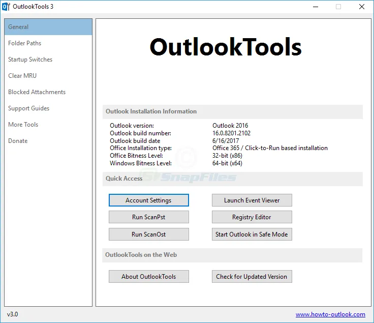 OutlookTools Скріншот 1