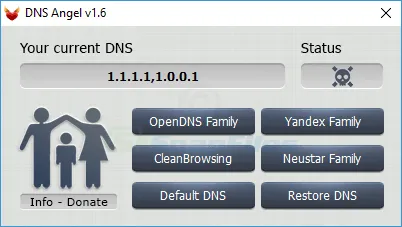 DNS Angel Скріншот 1