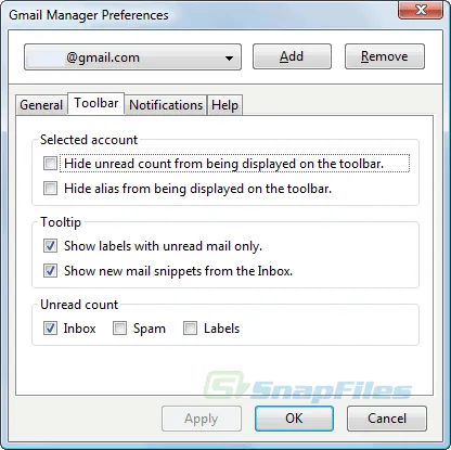 Gmail Manager Скріншот 2