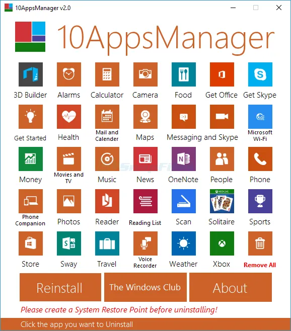 10AppsManager Скріншот 1