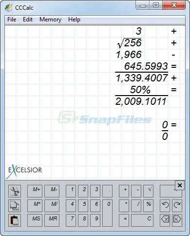 CCCalc Скріншот 1