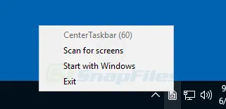 CenterTaskbar Скріншот 2