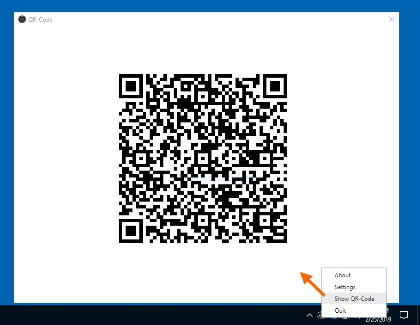 Clipboard to QR-Code Скріншот 2