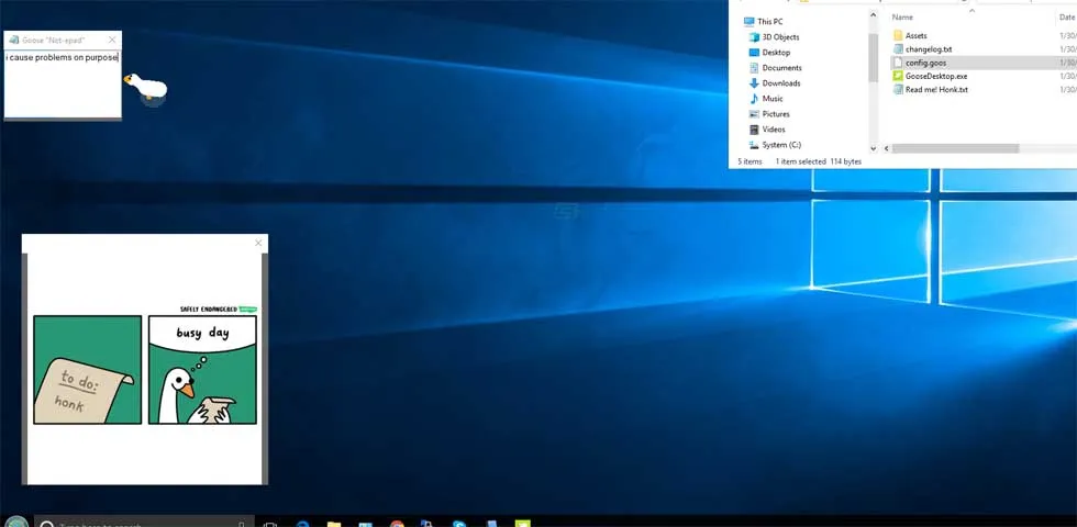 Desktop Goose Скріншот 1