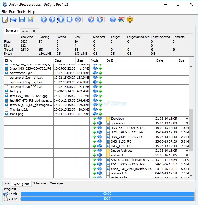 DirSync Pro Скріншот 2