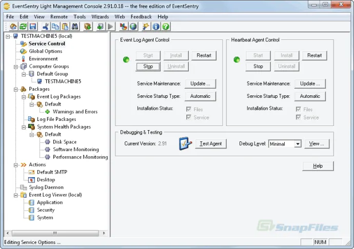 EventSentry Light Скріншот 2