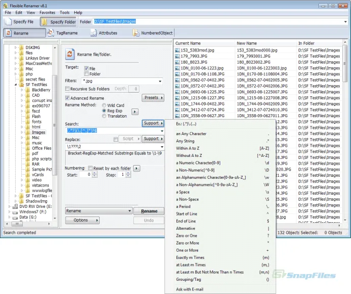 Flexible Renamer Скріншот 2
