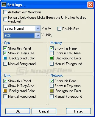 Hexagora Performance Monitor Скріншот 2