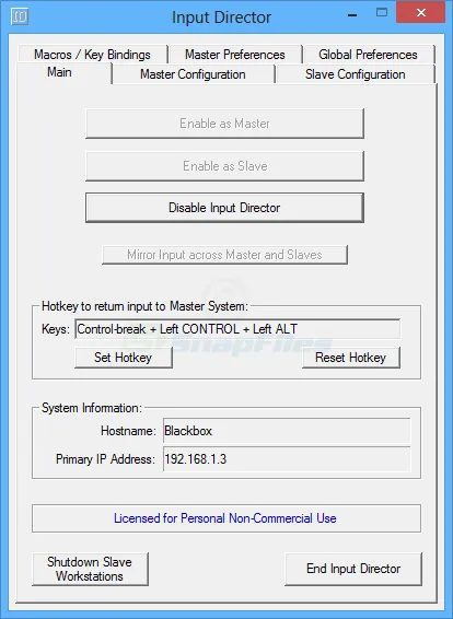 Input Director Скріншот 2