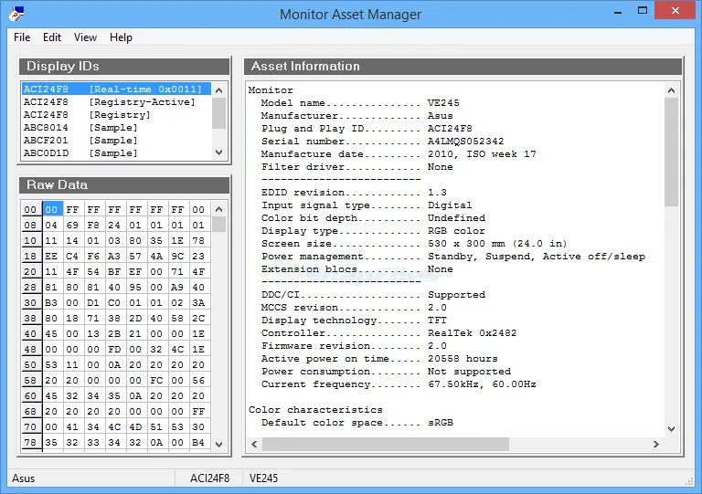 Monitor Asset Manager Скріншот 1