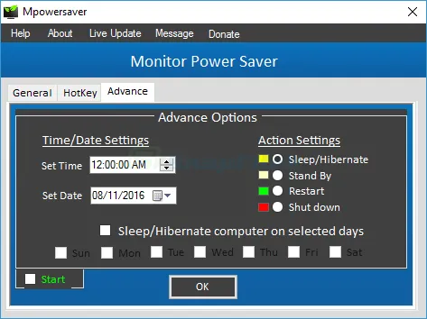 MpowerSaver Скріншот 2