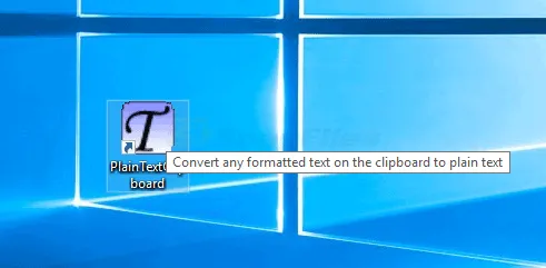 Plain Text Clipboard Скріншот 1