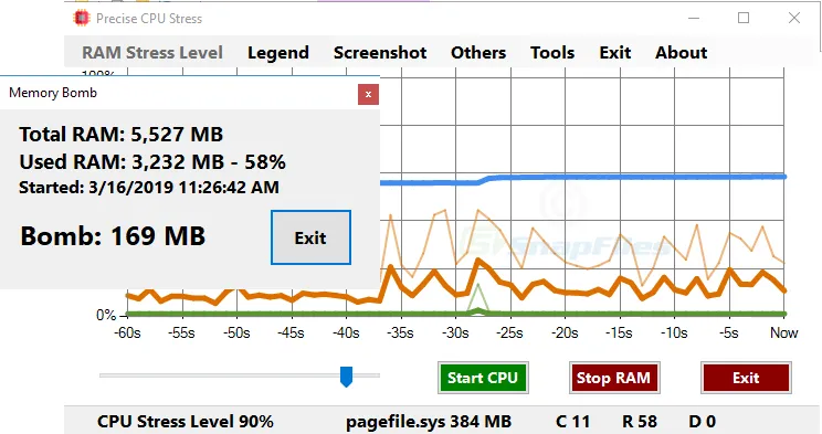 Precise CPU Stress Скріншот 2