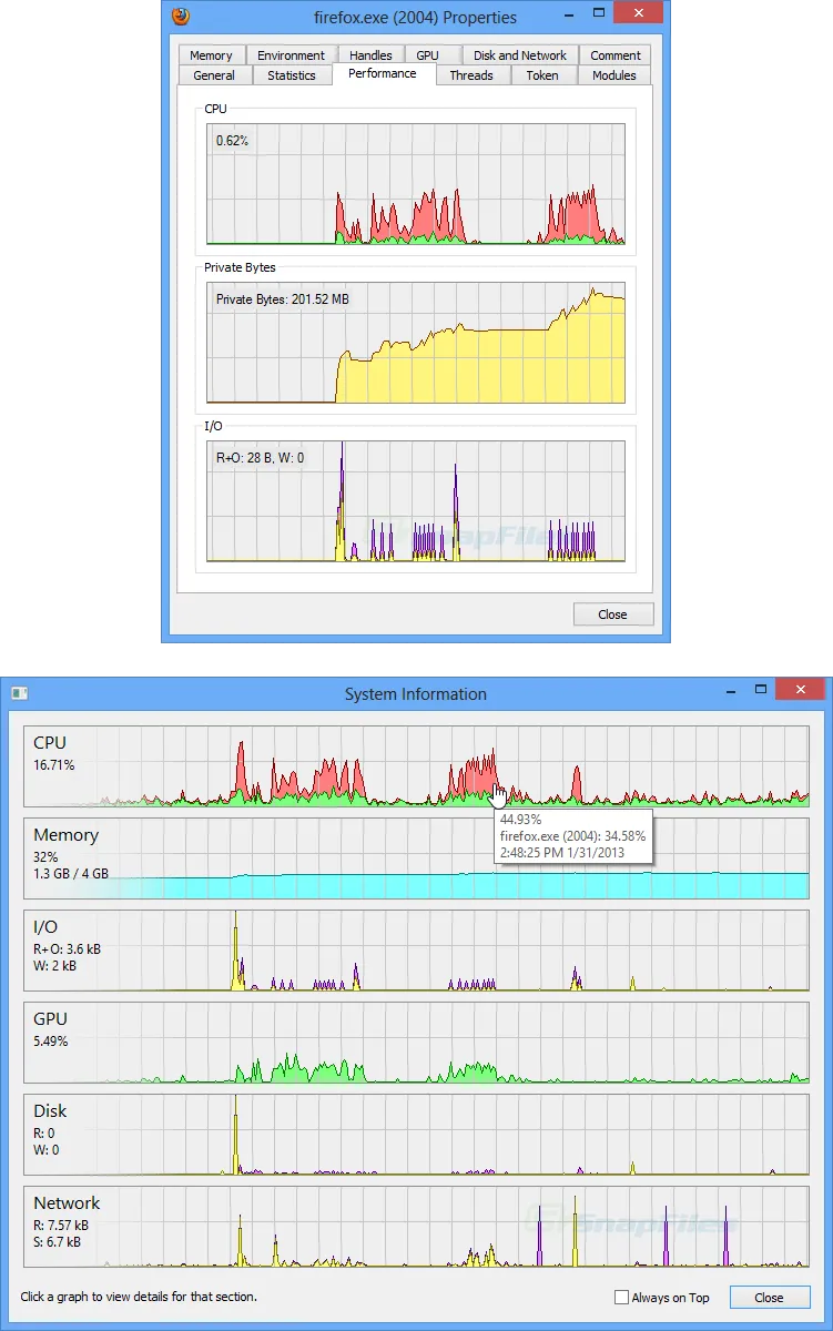 Process Hacker Скріншот 2