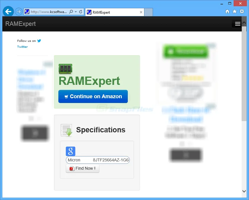 RAMExpert Скріншот 2