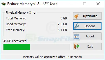 Reduce Memory Скріншот 2