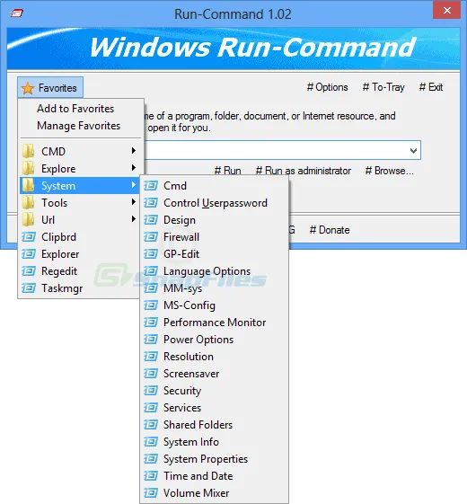 Run-Command Скріншот 2