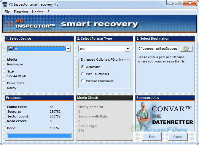 PC Inspector Smart Recovery Скріншот 1