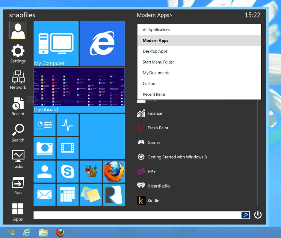 Start Menu Reviver Скріншот 2