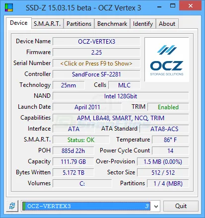 SSD-Z Скріншот 1