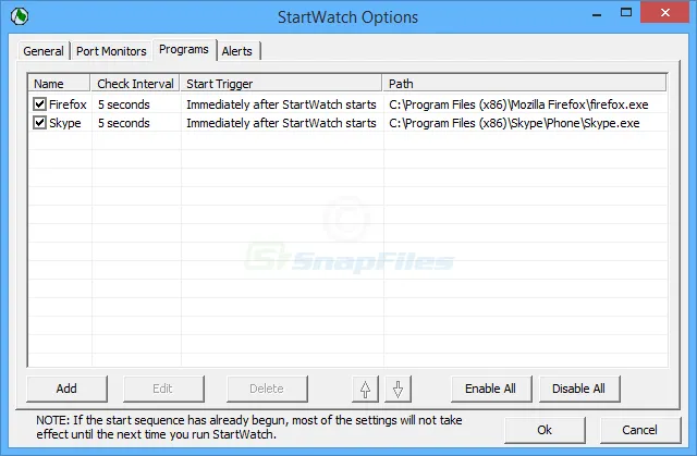 StartWatch Скріншот 2