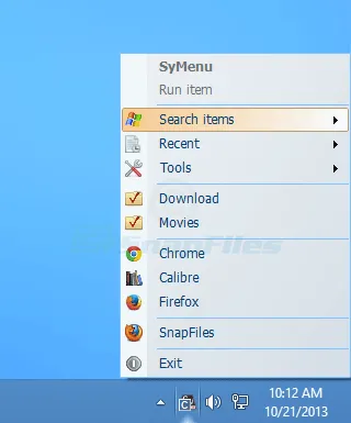 SyMenu Скріншот 1