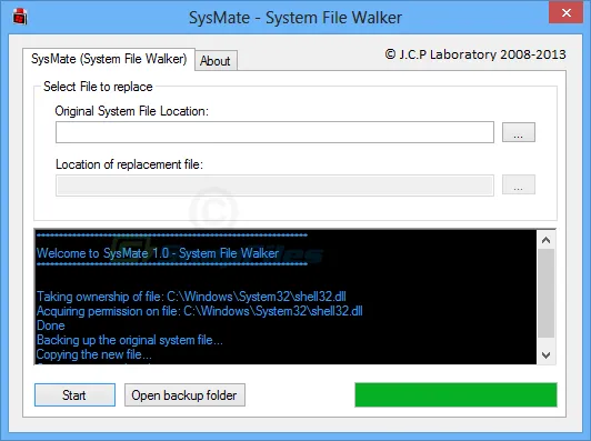 SysMate System File Walker Скріншот 2