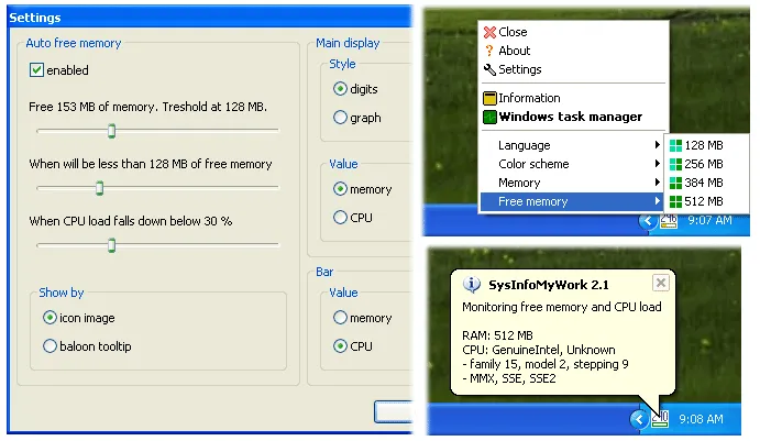 SysInfoMyWork Скріншот 1