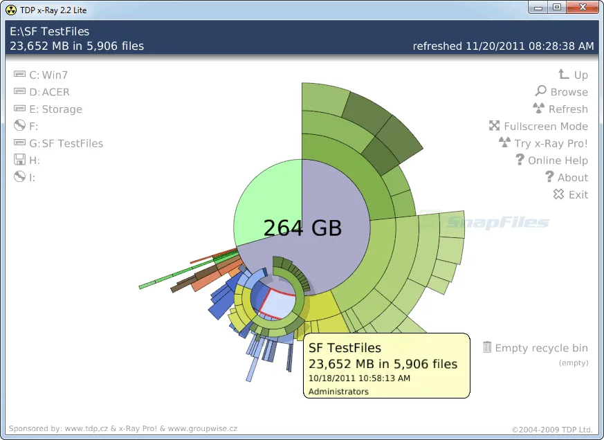 TDP x-Ray Lite Скріншот 1