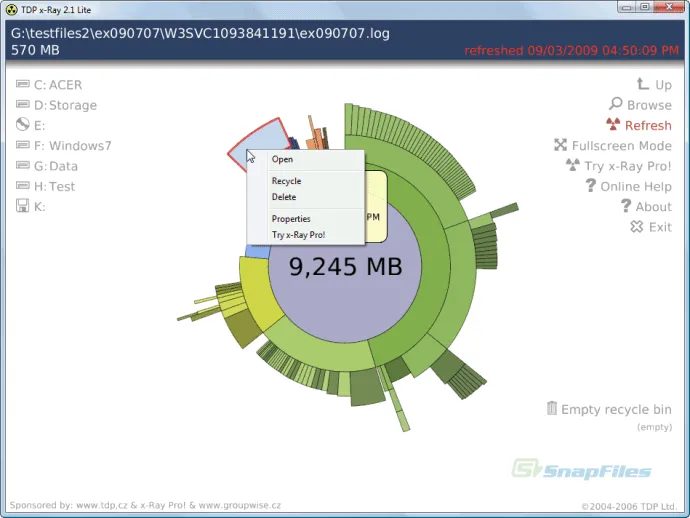 TDP x-Ray Lite Скріншот 2