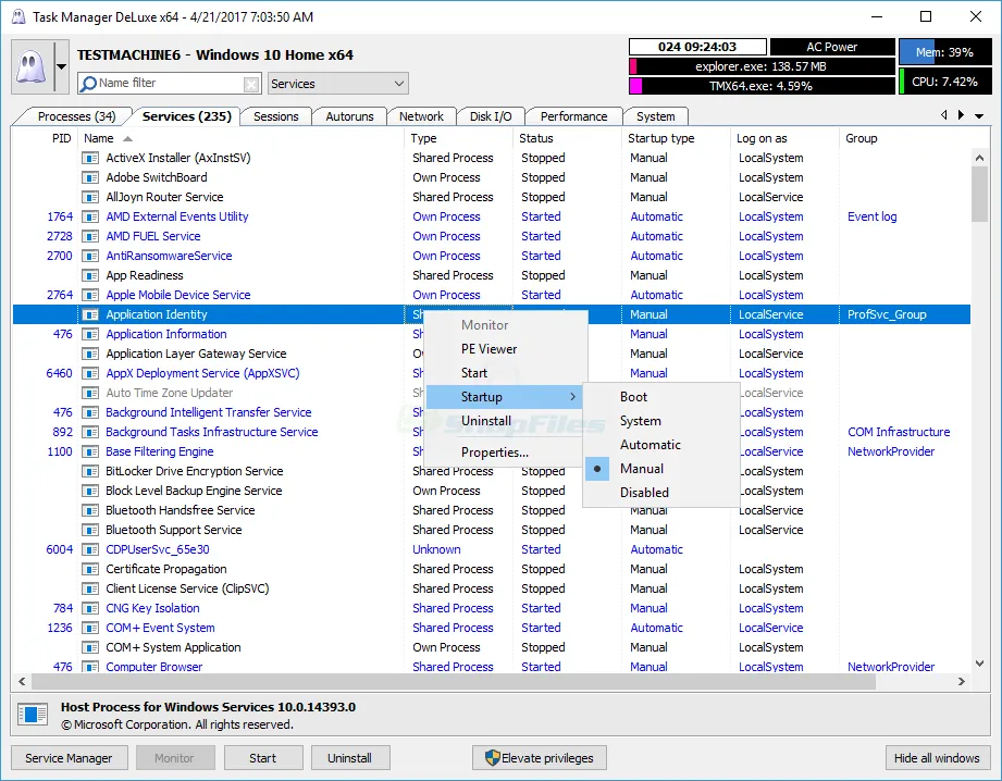 MiTeC Task Manager DeLuxe Скріншот 2