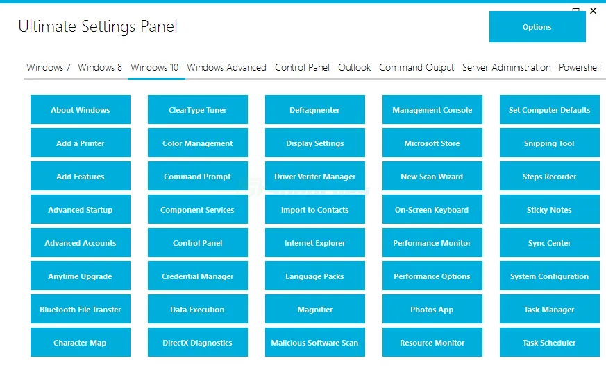 Ultimate Settings Panel Скріншот 1