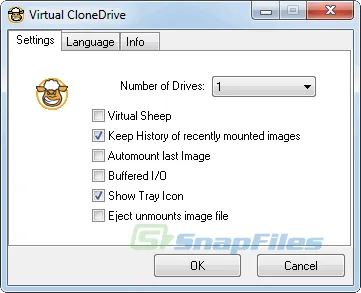 SlySoft Virtual CloneDrive Скріншот 1