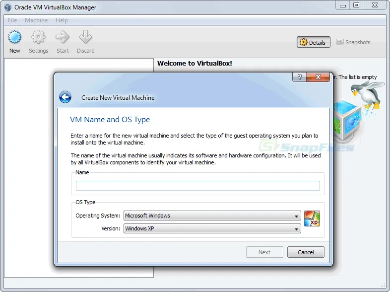 VirtualBox Скріншот 2