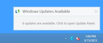 Windows Update Notifier Скріншот 2